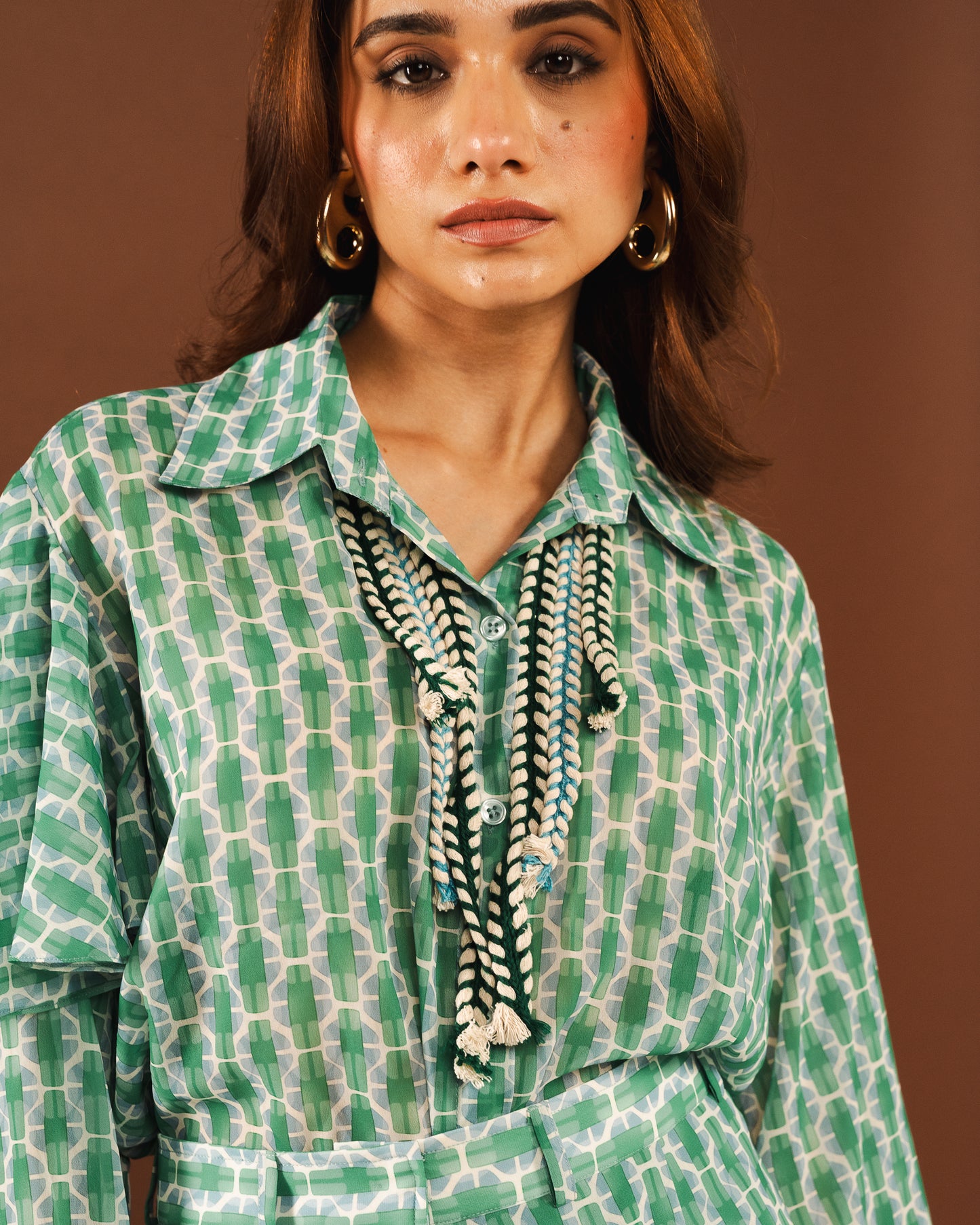 The Shibori Shorts Set