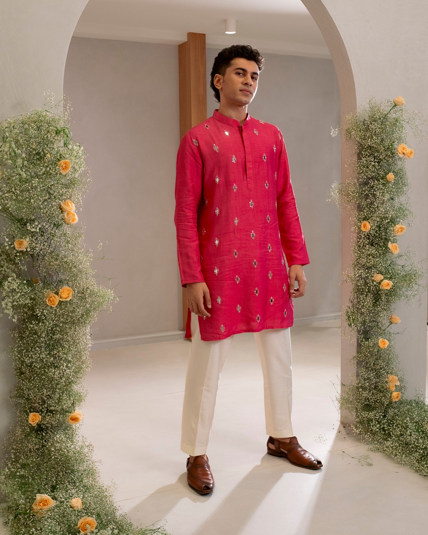 EMBROIDERED KURTA WITH PANT