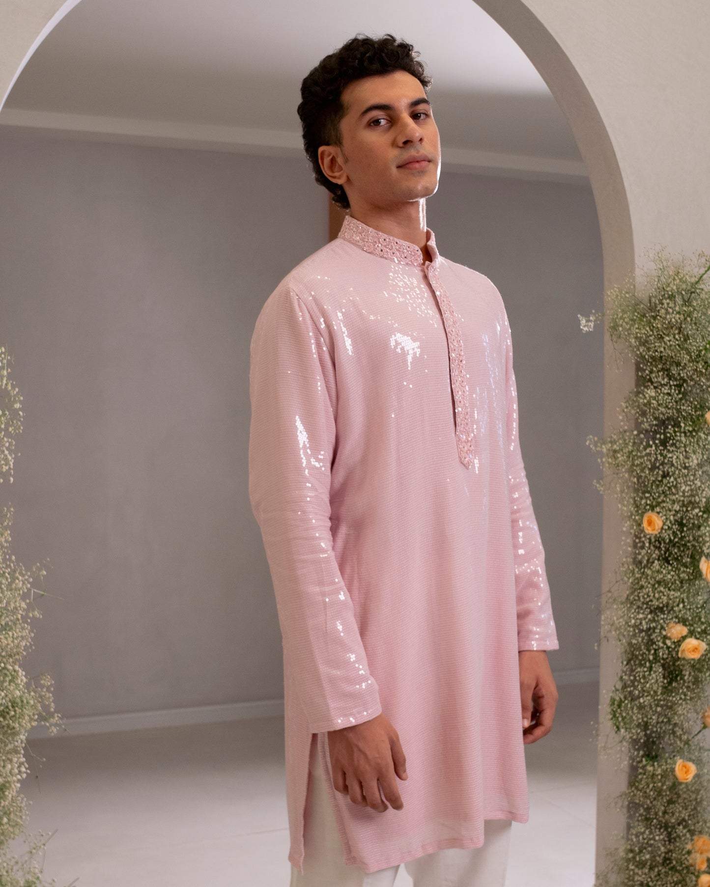 EMBROIDERED KURTA WITH PANT