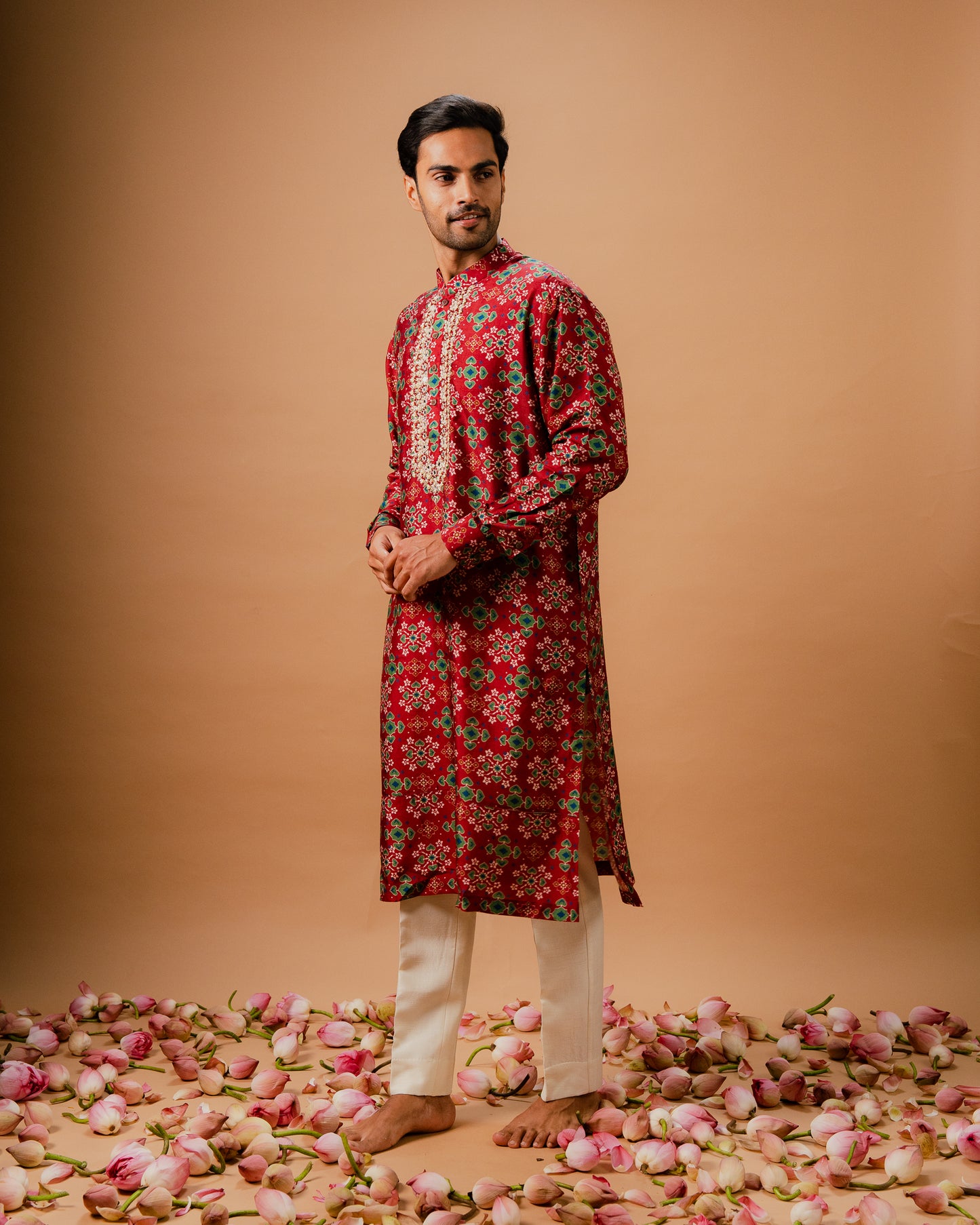PATOLA KURTA SET