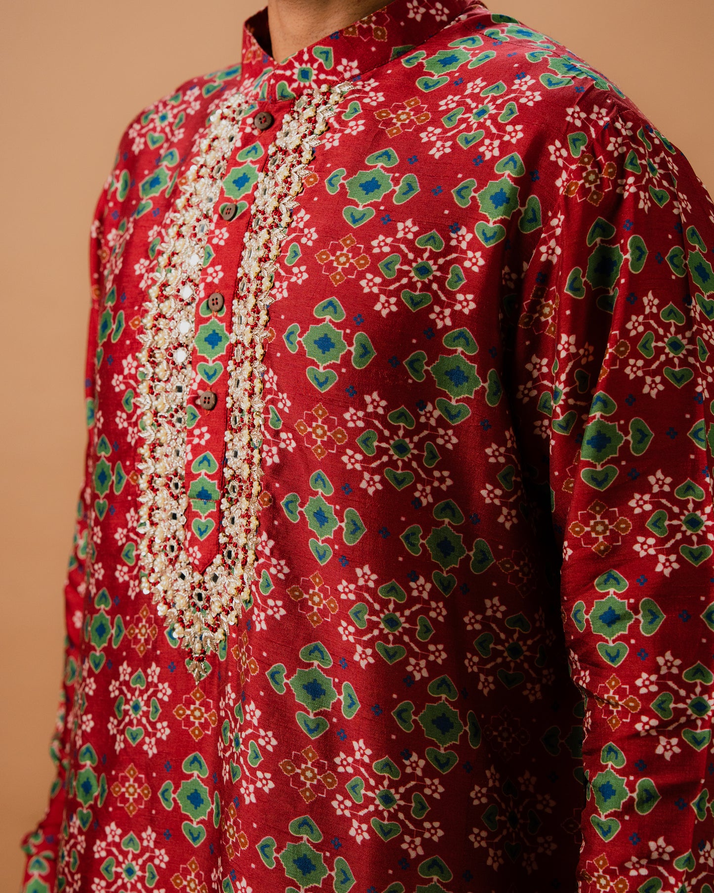 PATOLA KURTA SET