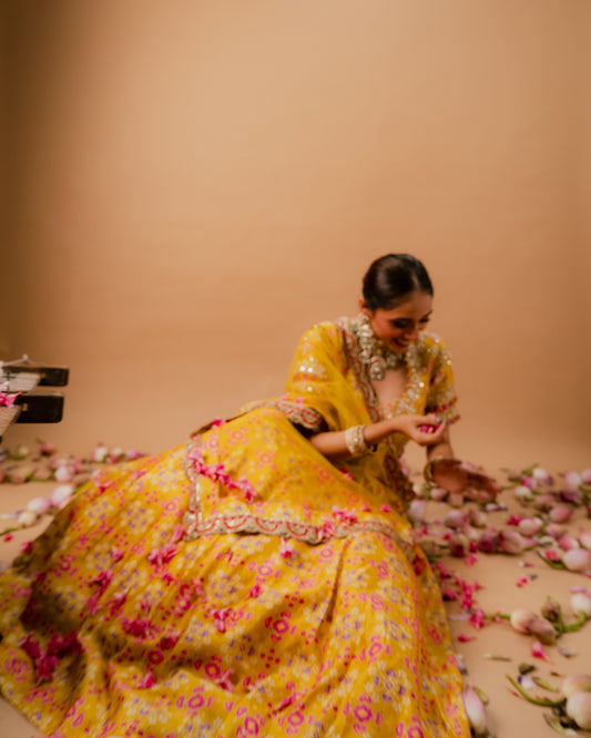 PATOLA LEHENGA SET