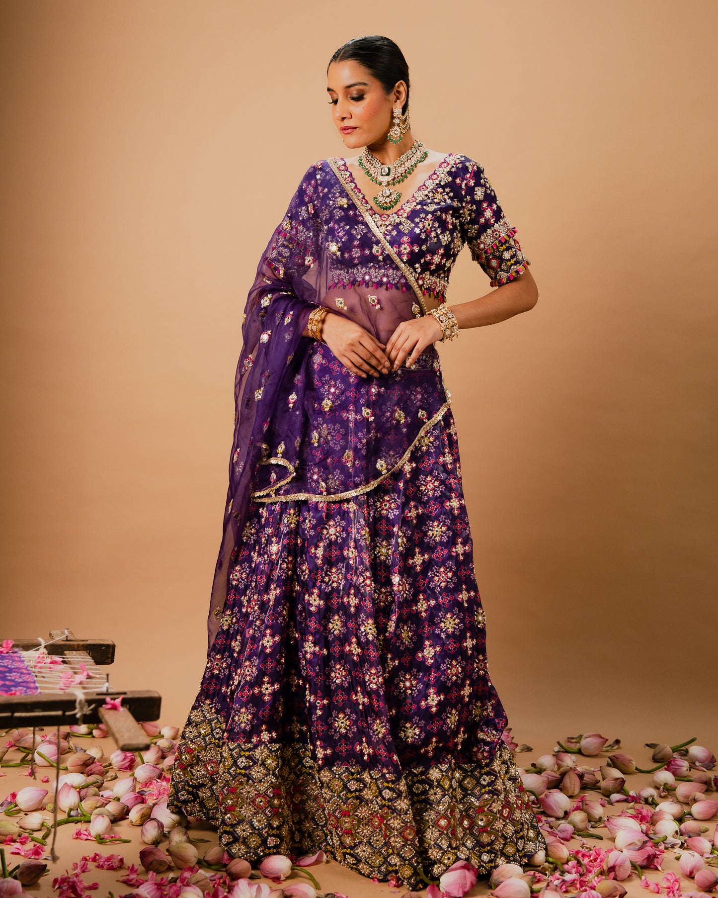 PATOLA LEHENGA SET