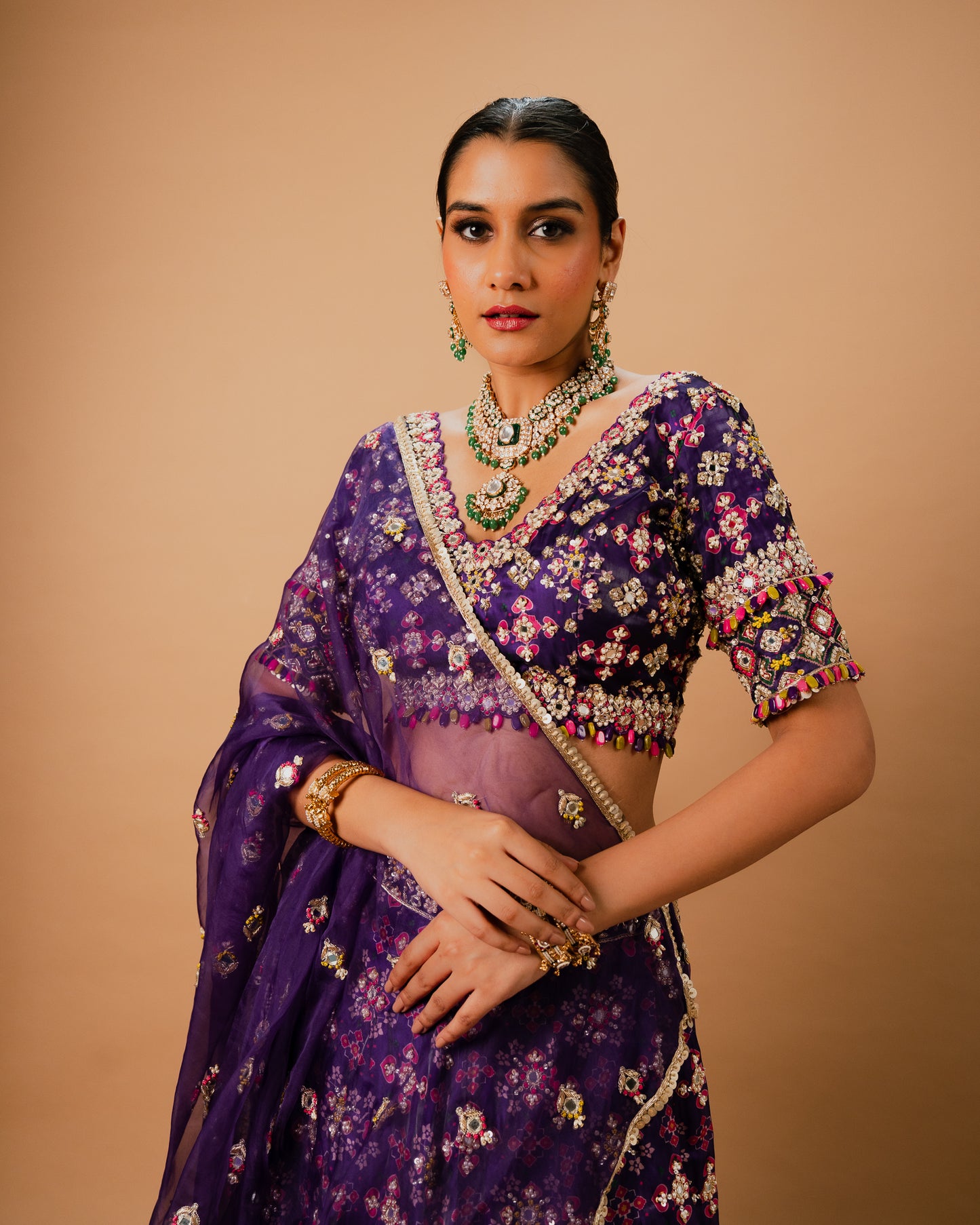 PATOLA LEHENGA SET