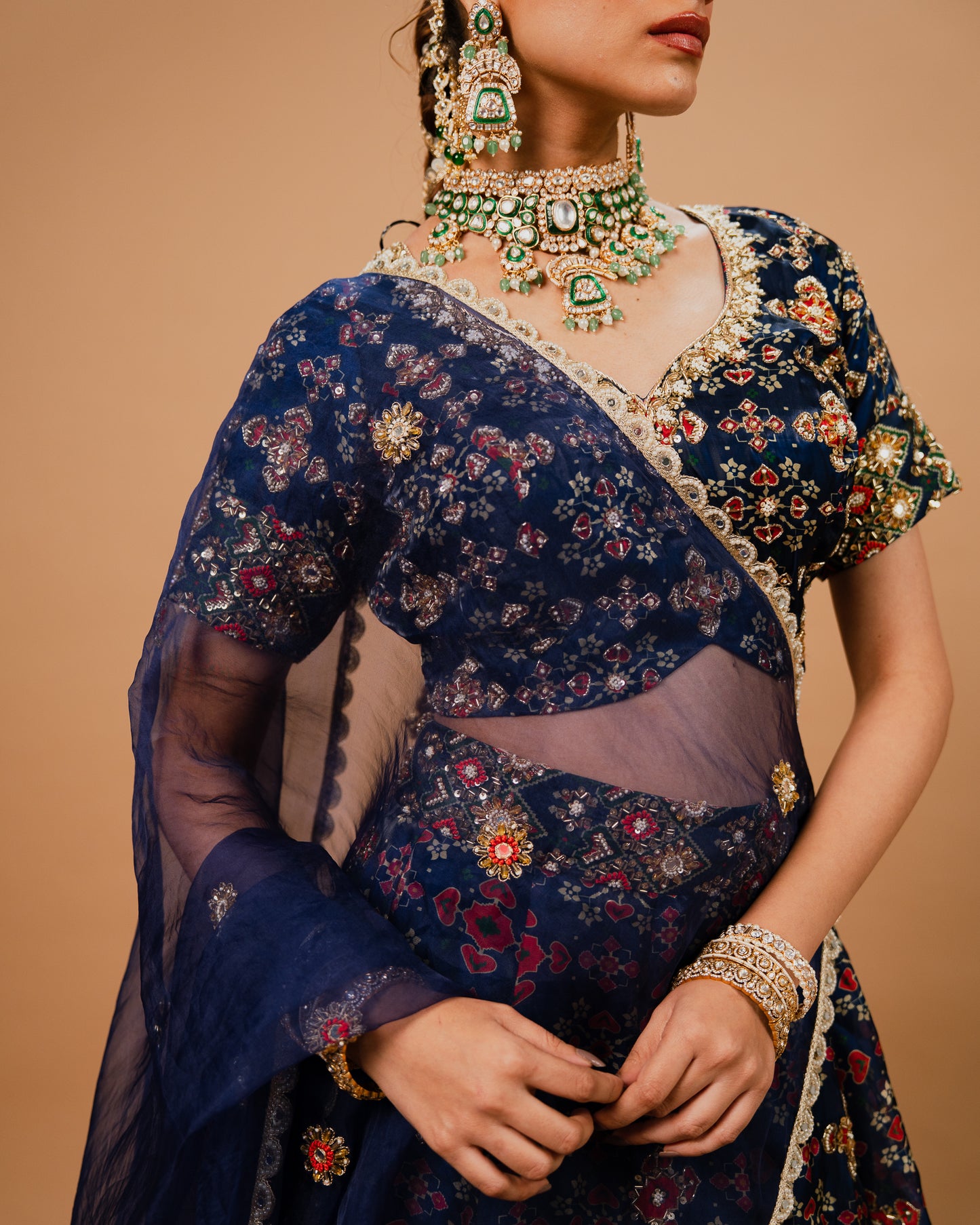 PATOLA LEHENGA SET